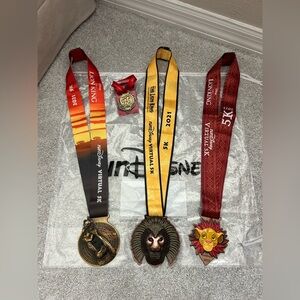 rundisney The Lion King 2021 Virtual 5K Series Medals Set